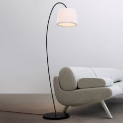 Snowdrop 320 Floor Lamp White/Paper - LE KLINT
