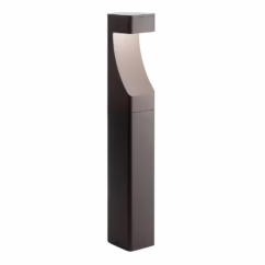 1-Light Bollard in Textured Architectural Bronze
