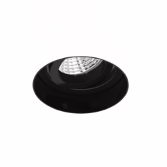 28716-35 1-Light Ceiling Light in Black