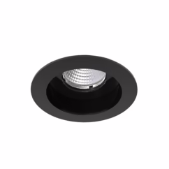 28719-30 1-Light Ceiling Light in Black