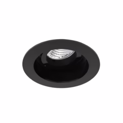 28720-35 1-Light Ceiling Light in Black