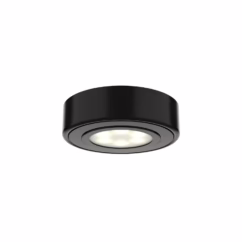 3-Light LED Puck in Black