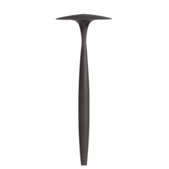3000K LED Broad Roof Path Light in Textured Architectural Bronze