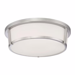 30140 1-Light Ceiling Light in Brushed Nickel