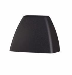 4 Corners 3000K LED Deck Light in Textured Black