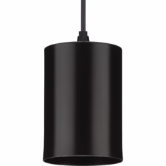 5In Cyl Rnds 1-Light LED Pendant in Antique Bronze