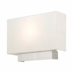 ADA Wall Sconces 1-Light Wall Sconce in Brushed Nickel