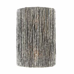 Abaca 2-Light Wall Sconce in Polished Nickel