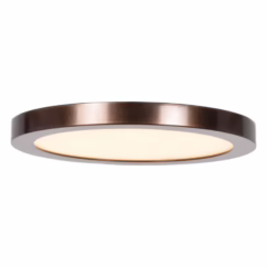 Access Disc Ceiling Light in Bronze