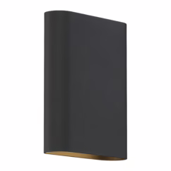 Access Lux 2-Light Wall Sconce in Black