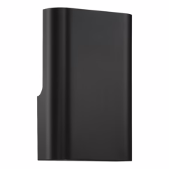 Access Punch Wall Sconce in Black - 62237LEDD-BL