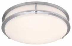 Access Solero Ii Ceiling Light in Brushed Steel - 20503LEDD-BS/ACR