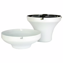 Accessory Close to Ceiling Kit Wet Rated in Matte White