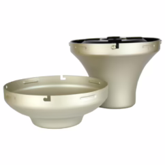 Accessory Close to Ceiling Kit Wet Rated in Satin Nickel