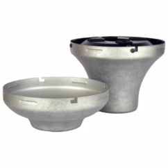 Accessory Close to Ceiling Kit in Galvanized