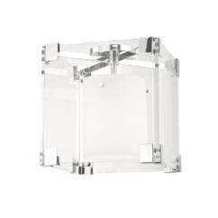 Achilles 13" Ceiling Light in Polished Nickel