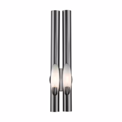 Acra 2-Light Wall Sconce in Black Chrome