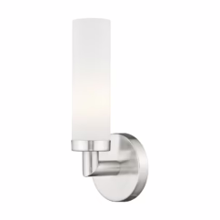 Aero 1-Light Wall Sconce in Brushed Nickel
