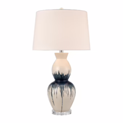 Ailen 1-Light Table Lamp in White