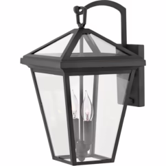 Alford Place 2-Light Outdoor Light In Museum Black