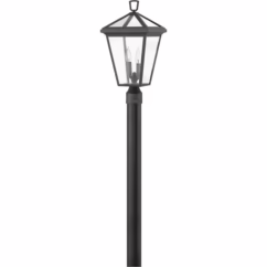 Alford Place 2-Light Outdoor Light In Museum Black