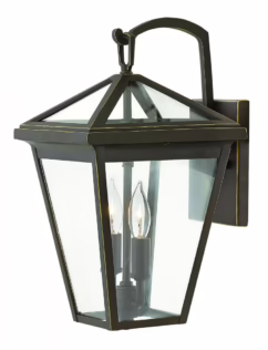 Alford Place 2-Light Outdoor Light In Oil Rubbed Bronze