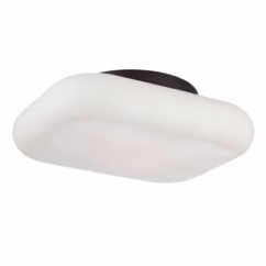 Alma 2-Light Ceiling Light in Bronze