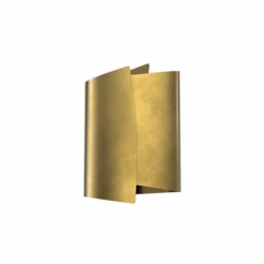 Alora Parducci Bathroom Vanity Light in Vintage Brass