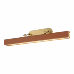 Alora Valise Wall Sconce in Vintage Brass Cognac Leather - PL307931VBCL