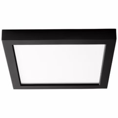 Altair 1-Light LED Ceiling Mount in Black