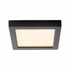 Altair 1-Light LED Ceiling Mount in Black