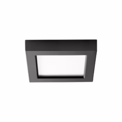Altair 1-Light LED Ceiling Mount in Black