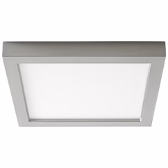 Altair 1-Light LED Ceiling Mount in Satin Nickel