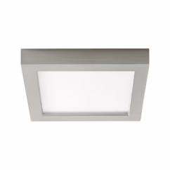 Altair 1-Light LED Ceiling Mount in Satin Nickel