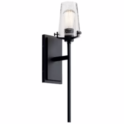 Alton 22" Wall Sconce in Black