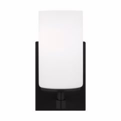 Alturas Bathroom Vanity Light in Midnight Black