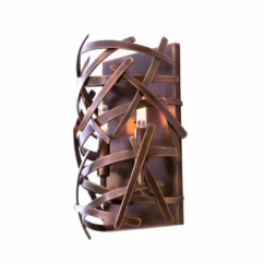 Ambassador 2-Light 15" Wall Sconce in Copper Patina