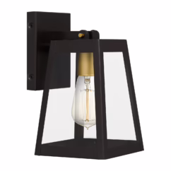 Amberly Grove 1-Light Outdoor Wall Mount in Western Bronze