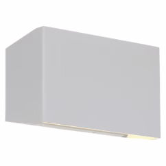 Amora 2-Light LED Outdoor Wall Mount in Satin