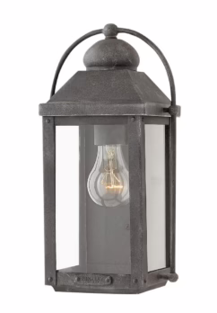 Anchorage 1-Light Outdoor Light In Aged Zinc