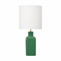Anderson 1-Light Table Lamp in Green