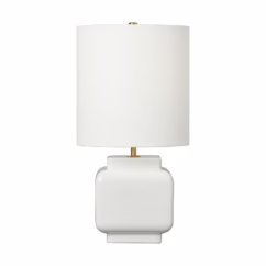 Anderson 1-Light Table Lamp in New White