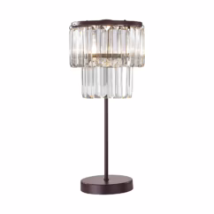 Antoinette 1-Light Table Lamp in Oil Rubbed Bronze