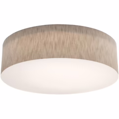 Anton LED Ceiling Mount in Jute