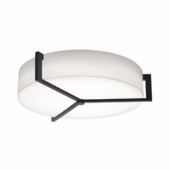 Apex LED Ceiling Mount in Espresso