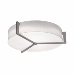 Apex LED Ceiling Mount in Weathered Grey