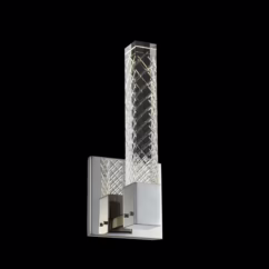 Apollo 12" Wall Sconce in Chrome