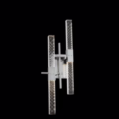 Apollo 28" Wall Sconce in Chrome