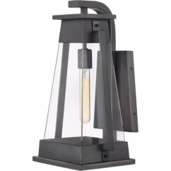 Arcadia 1-Light Outdoor Light In Aged Copper Bronze