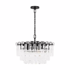 Arden 10-Light Chandelier in Aged Iron
